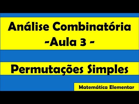 Permutações Simples