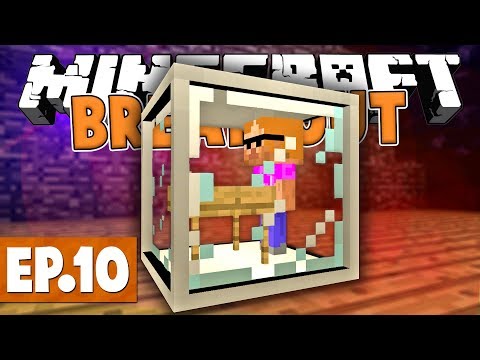 Minecraft Break Out - Lasers & Feedable Auto Sieves! #10 [Modded Challenge Map]