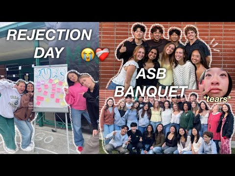 REJECTION DAY + ASB BANQUET | farewell senior szn ep. 3