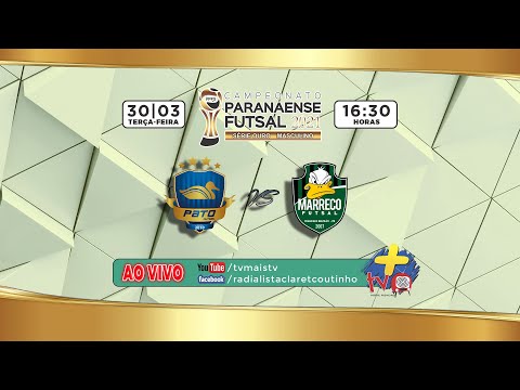 CAMPEONATO PARANAENSE SÉRIE OURO 2021 - PATO FUTSAL X MARRECO