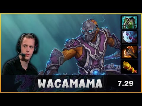 Wagamama | Anti-Mage | Dota 2 Pro Gameplay - Patch 7.29