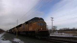 preview picture of video 'UP 5006 at Erie (01MAR2014)'