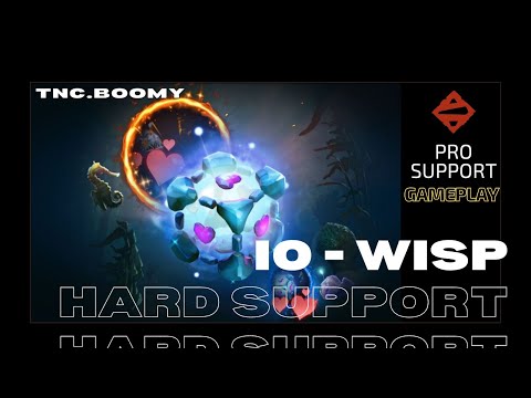 DOTA 2 PRO HARD SUPPORT IO - WISP / TNC.Boomy / GAMEPLAY / 7.29b / TNC vs EXECRATION / DPC 2021 S2
