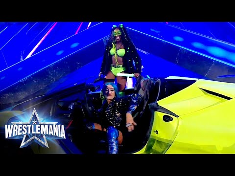 Sasha Banks & Naomi pull up to WrestleMania in style: WrestleMania 38 (WWE Network Exclusive)