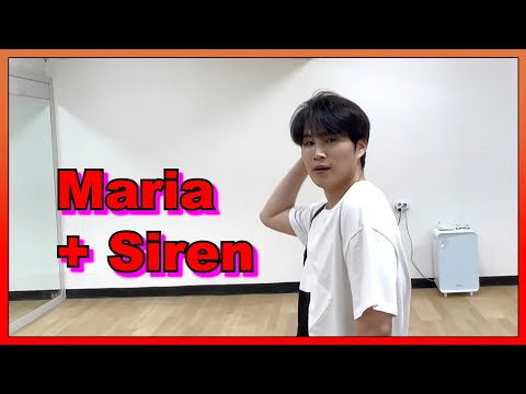 [콘서트 안무연습] 화사(Hwa Sa) - 마리아(Maria) + 선미(SUNMI) - 사이렌(Siren) 안무버전