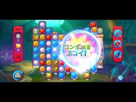 Fishdom Hard level 8025 no boosters フィッシュダム