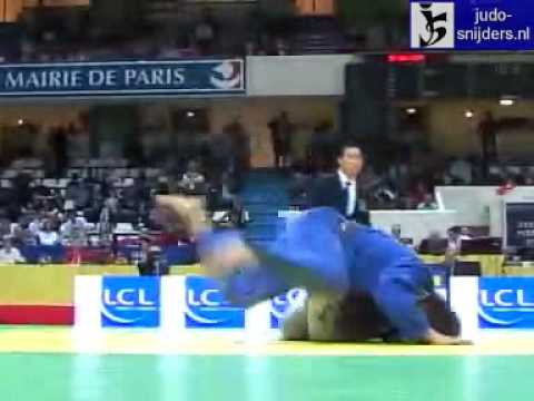 Judo 2009 Paris: Aukstuolis (LTU) - Marmo (ITA) [-100kg].