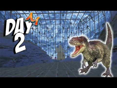 DAY 2 raiding mesa's strongest cave on the most populated server  - Ark Unofficial PvP - Mesa