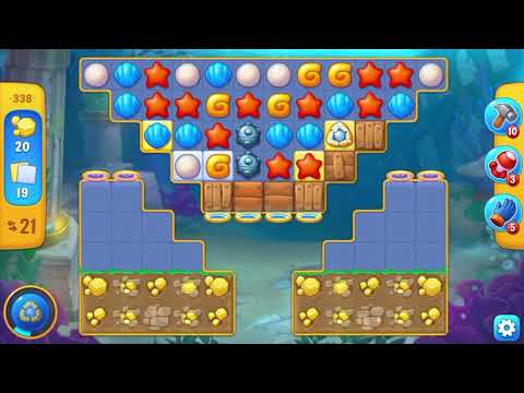 フィッシュダム 338 攻略 Fishdom 338