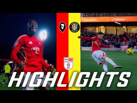 BOXING DAY WIN 🏆 | Salford City 1-0 Harrogate Town | League Two Highlights