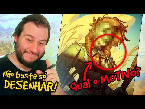 Pro ilustrador é preciso ir ALÉM do DESENHO, você sabe como?
