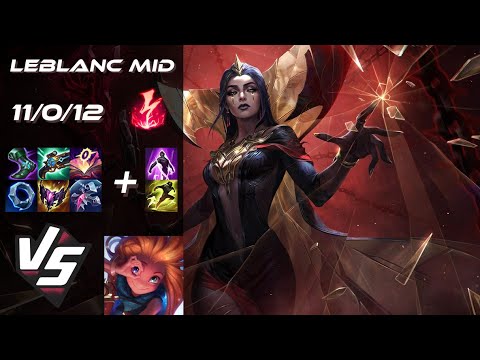 MID LeBlanc vs Zoe - NA Challenger Patch 25.18