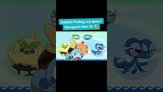 Sobble is not happy M8 he's blown his top 🤣🤣 #pokemonday