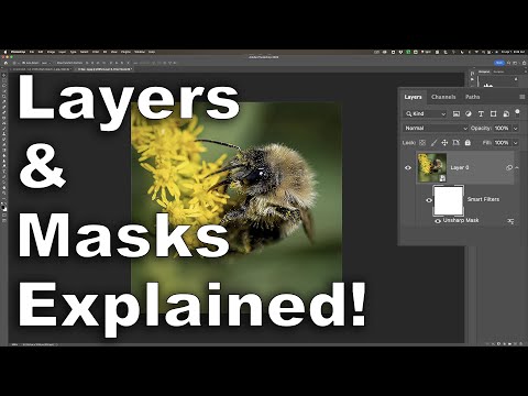 Photoshop Layers & Masks EXPLAINED!