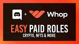 Create Paid Discord Roles, Servers & Subscriptions | Whop Complete Crash Course #AD
