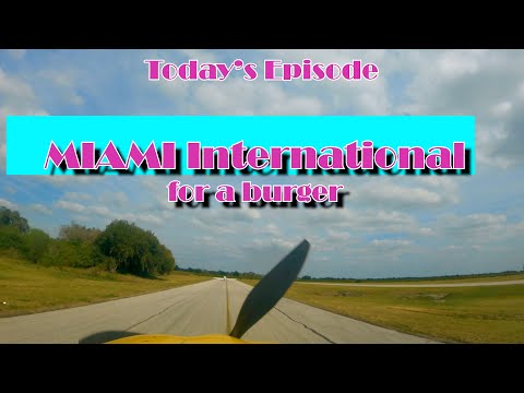 Miami International (KMIA) para um hambúrguer