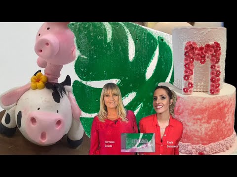 Manos a la Obra Tv 2023 Programa 27 Porcelana Fria - Deco de Tortas - Pintura en Aerosol  Expo Hobby