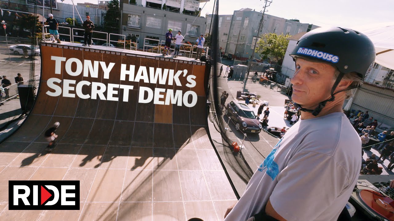 Tony Hawk monta una Demo sorpresa en San Francisco