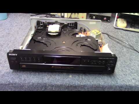 Sony CDP-CE345 Compact Disc Player - repair & testing