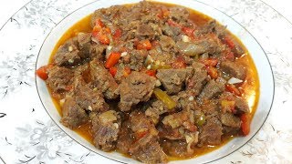 Gurme Özel Tarifi ile Et Sote, Sebzeli Et Sote Tarifi  - Yemek Tarifleri