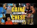 Insane Chest Workouts Gainz Alliance Style!