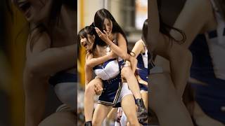 南珉貞をおんぶする力持ちな慈妹（つーめい） Fubon Angels #台湾チア  2024/7/26 臺北大巨蛋【台湾チアTV】