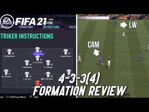 FIFA 21 BEST FORMATION (4-3-3(4)) TUTORIAL - Best Custom Tactics & Instructions & More!!