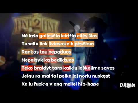 Soliakaz - Black Bandana | DAMN rhymescheme