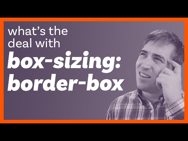Thumbnail of Using box-sizing lesson