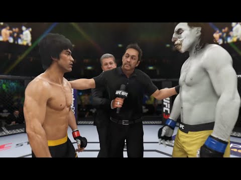 Bruce Lee vs. Toothed (EA Sports UFC 3) - Epic Battle 💯 🐲 - Dragon Fights 🐉