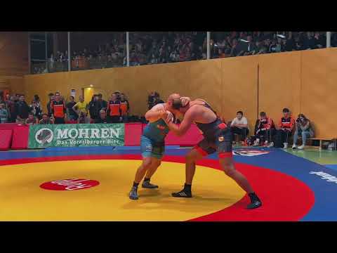 130kg Freistil: Stefan Huster - Lukas Hörmann