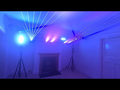 OPUS Eric Prydz - Generate EPIC Intro Mix - Upgraded Light Show in my house! - Cameo - Laserworld