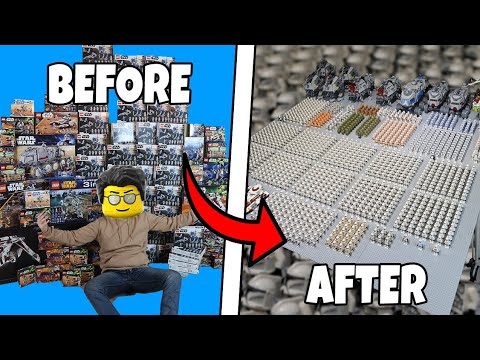 Building the Biggest LEGO Clone Army in history..