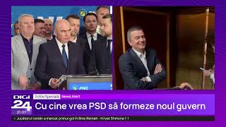 Ediție specială. Ciprian Ciucu: Așteptăm ca PSD să își asume guvernarea