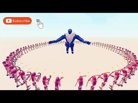 100x SKELETON ARCHERS vs EVERY UNIT - Totally Accurate Battle Simulator TABS