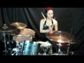 Lux Drummerette - Nekromantix "Alive" - Drum ...