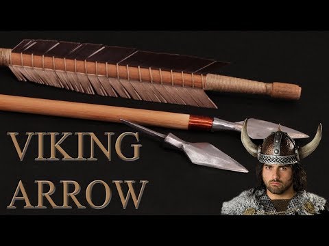 How to make a Viking style arrow, with tanged war head