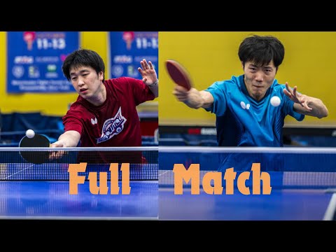 Westchester Table Tennis Center  November 2025 Open Signles FInals - Koyo Kanamitsu vs Kaden Xu