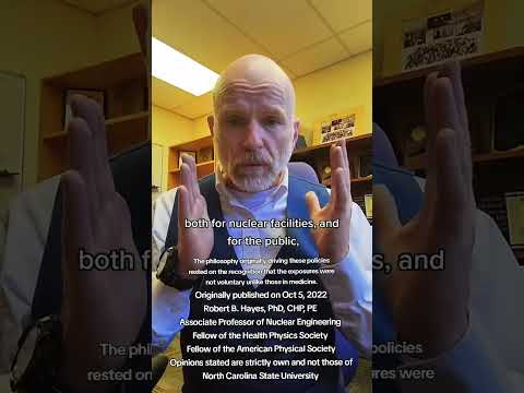 Fukushima, TMI and radioactivity exclusion zones in context #health #physics