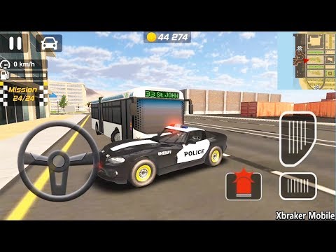 Police Drift Car Driving Simulator: Sheriff Police Car Unlocked New Wheels - Android GamePlay