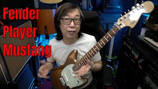 Video thumbnail for Fender Player Mustang by Jon is just TOO LouD!!