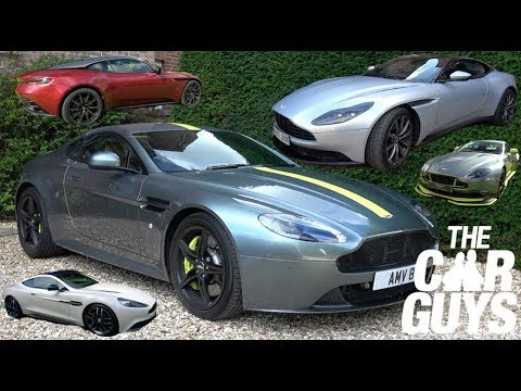 5 Aston Martins in 5 Hours – including the new DB11 V8!