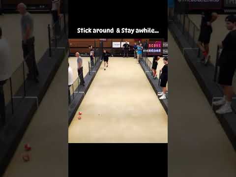 Bocce Stick around and stay awhile #bocce #olympics #sports #bowling #boules #bocha