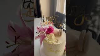 Cake topper using Cricut maker 3 #tutorialcomingsoon #cricutmaker3 #cricutcrafts  #50thbirthday