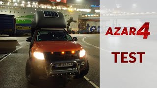Kapsuła mobilna AZAR4 na pickupa - TEST