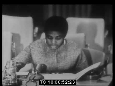 Miriam Makeba Addresses the UN Special Committee on Apartheid | March 1964