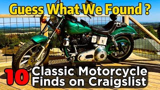 Rev Up History : Rare Classic Motorcycles for Sale on Craigslist - Harley, Triumph, and More!
