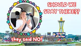 SHOULD WE STAY THERE? | BAD HOTEL REVIEWS & A CAR ON FIRE! | Family 5 Vlogs