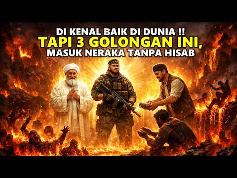 Di kenal baik di dunia !! tapi Tiga Golongan ini Pertama Masuk Neraka Tanpa Hisab