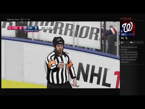 USA vs Canada game 2 WCH